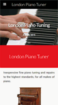 Mobile Screenshot of londonpianotuning.co.uk